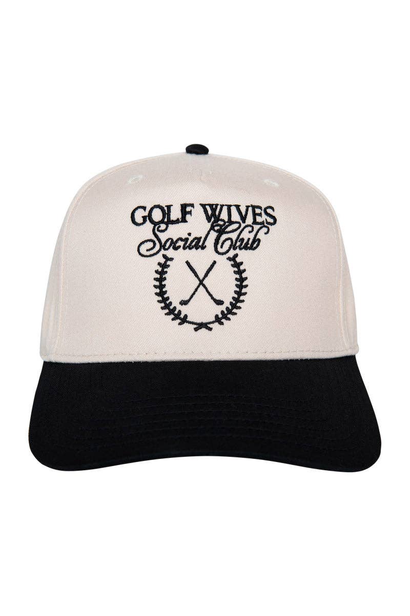 Katydid Golf Wives Social Club Two-Toned Fitted Hat