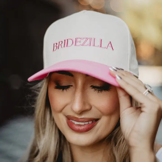 Katydid Bridezilla Retro Two-Toned Hat