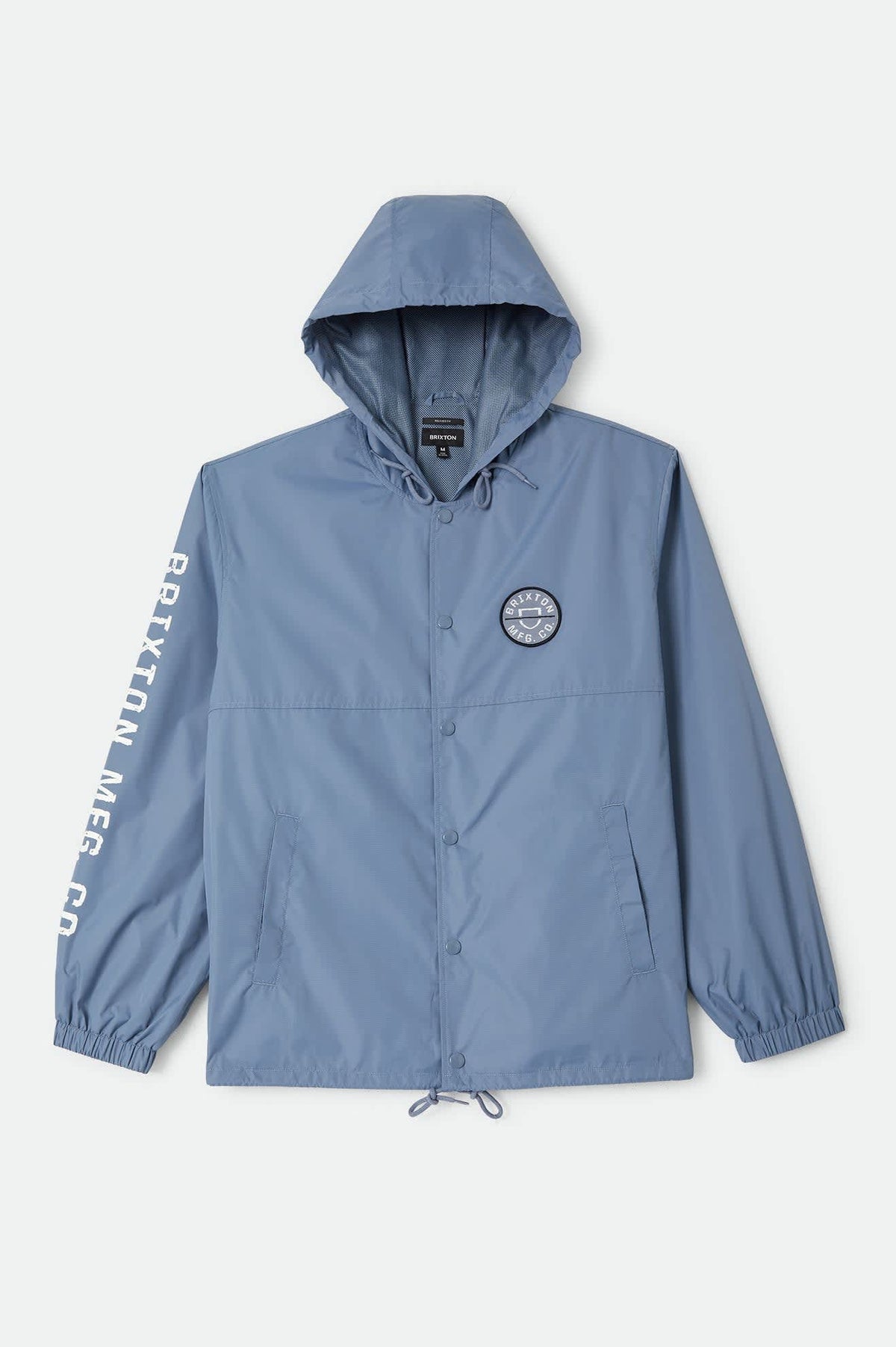Brixton Men's Hooded Claxton Lightweight Jacket