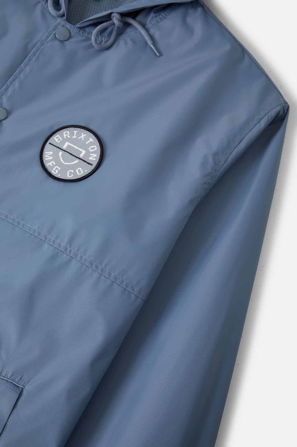 Brixton Men's Hooded Claxton Lightweight Jacket