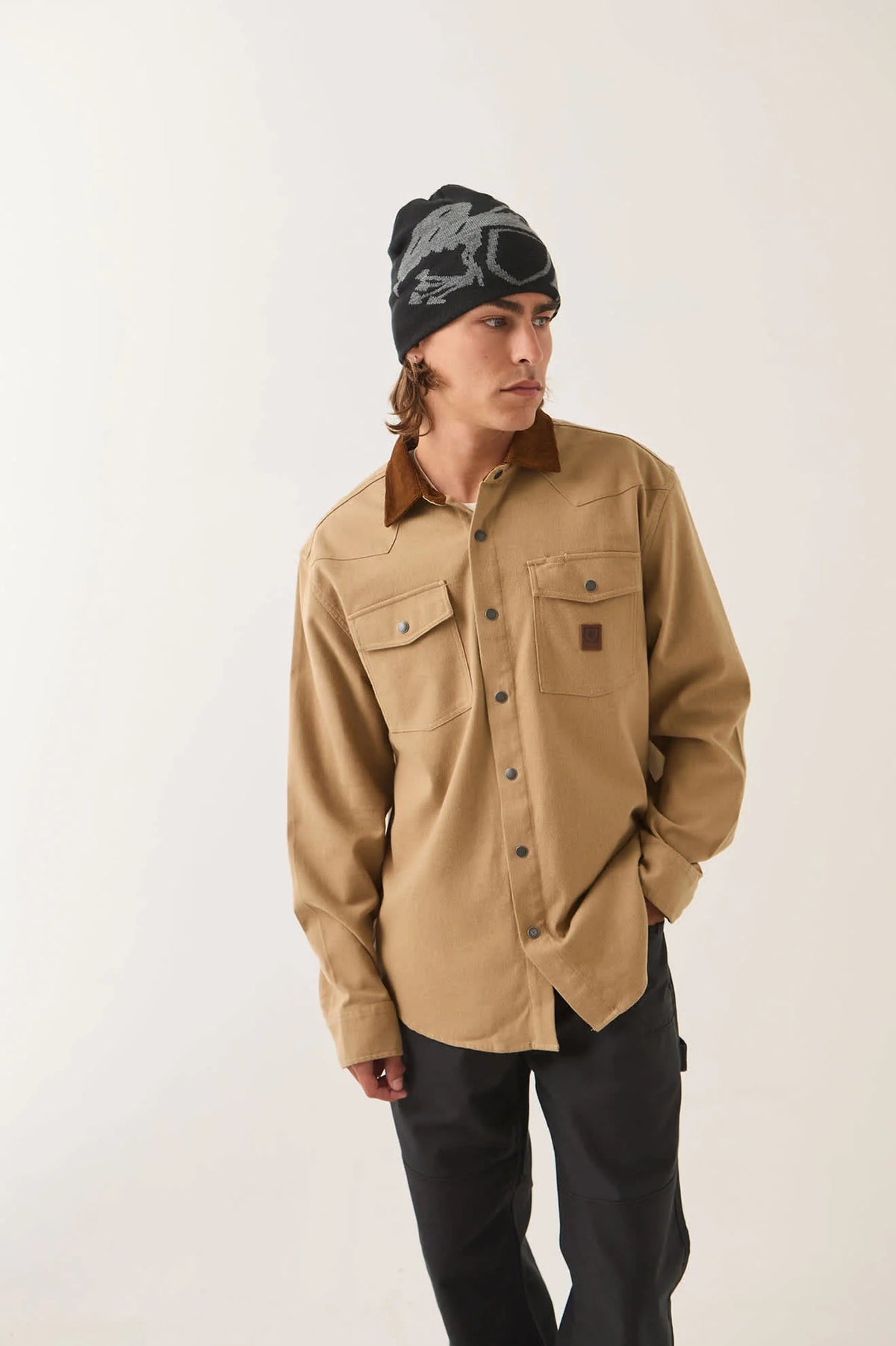 Brixton Men's Bowery Builders Ranch Performance Flannel