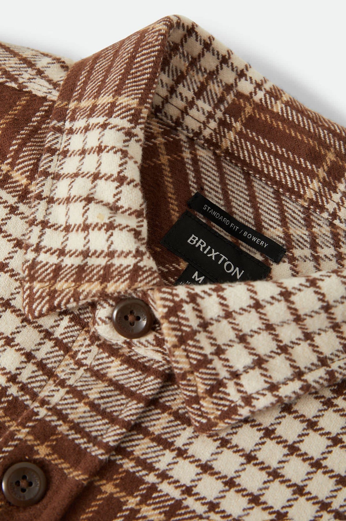 Brixton Men's Bowery Heavyweight Flannel
