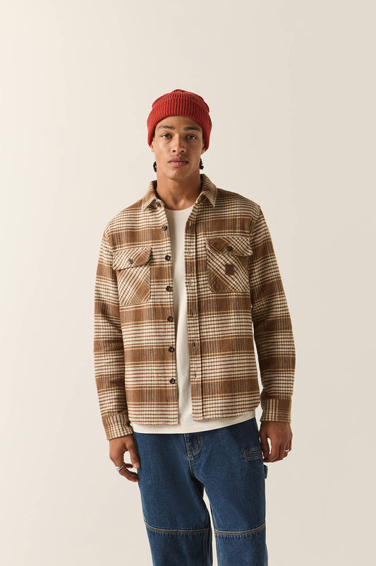 Brixton Men's Bowery Heavyweight Flannel