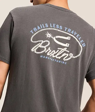 Brixton Men's Trails Short Sleeve Standard Tee