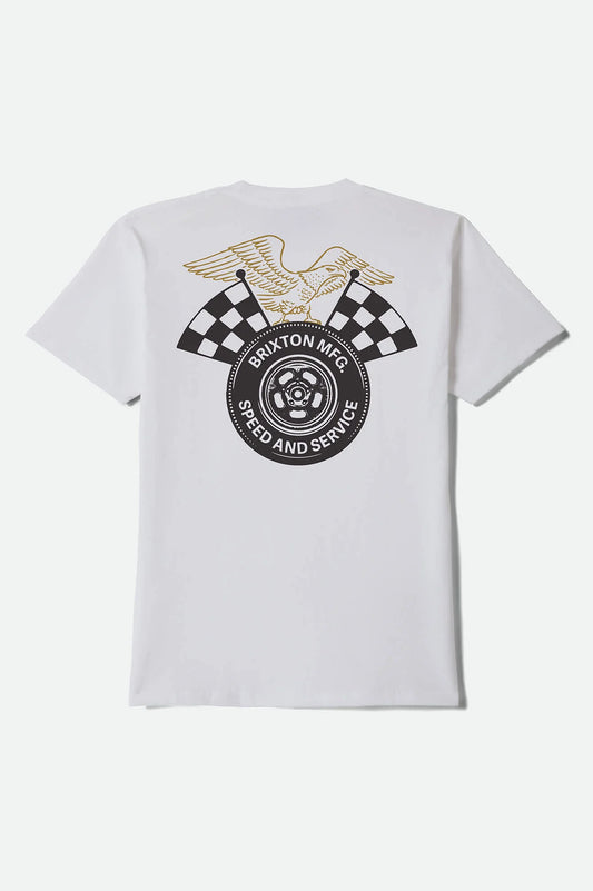 Brixton Men's Reamer Short Sleeve Standard Tee