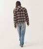 Brixton Women's Bowery Crop Long Sleeve Overshirt