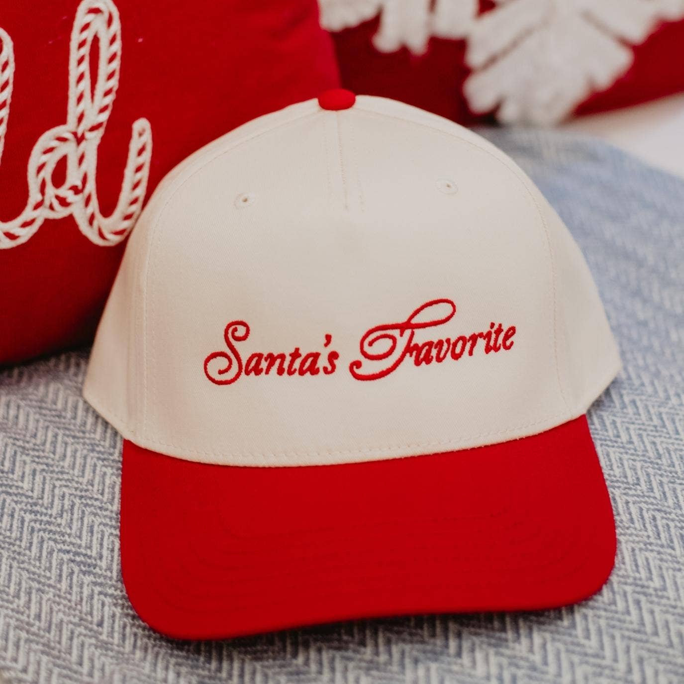 Santa's Favorite Vintage Trucker Hat