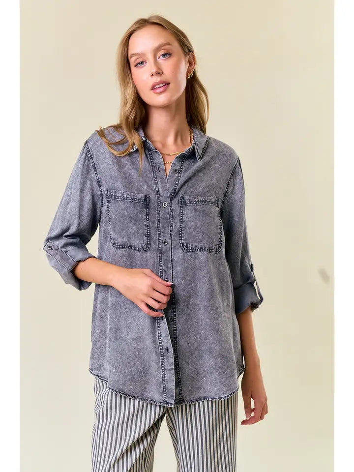 Doe and Rae Women's Chambary Shirt w/Pockets