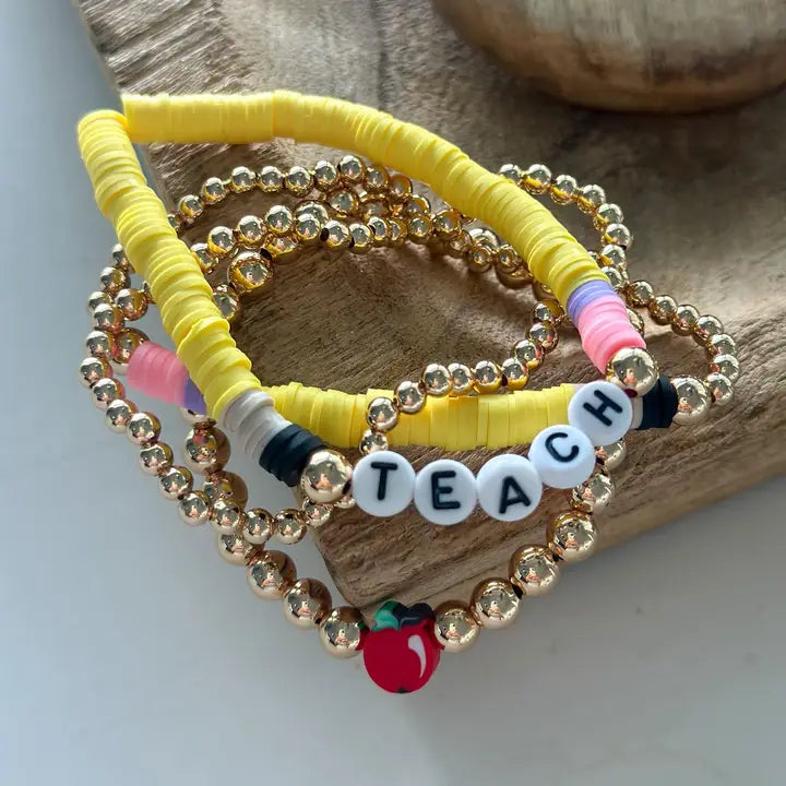 Heishi Bracelet Set