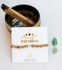Lotus and Luna Sacred Insight Intention Bracelet