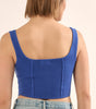 Promesa Shaper Fit Scoop Neck Rib Knit Tank Top