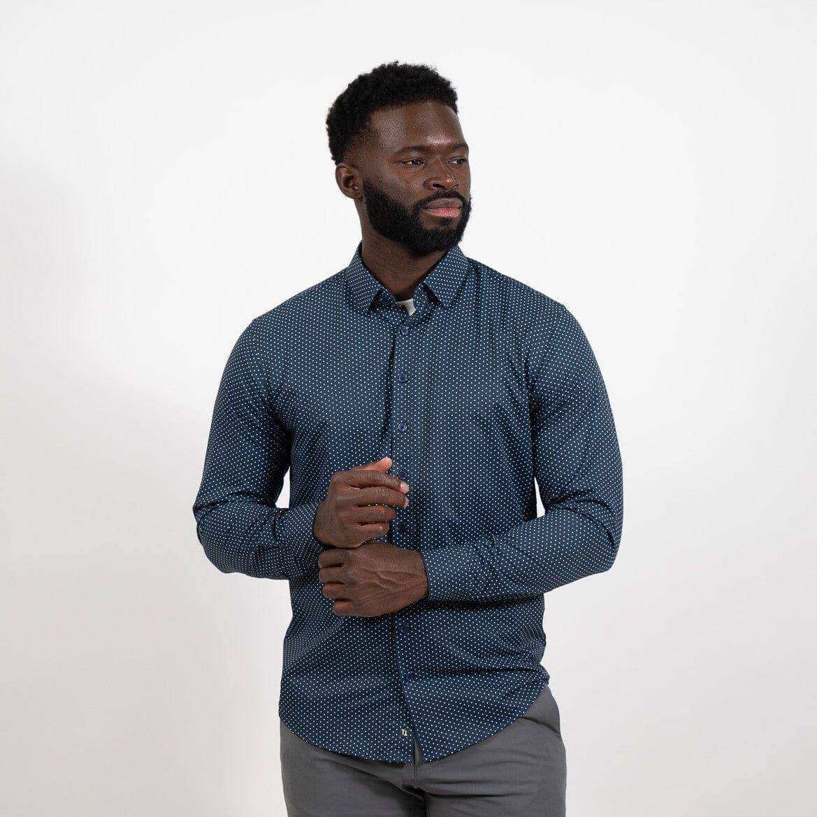 Tough Apparel Men's Hustle Sport Shirt Long Sleeve Regular Fit