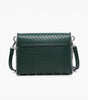 Jen & Co. Yazmin Faux Woven Crossbody Bag – Chain Strap