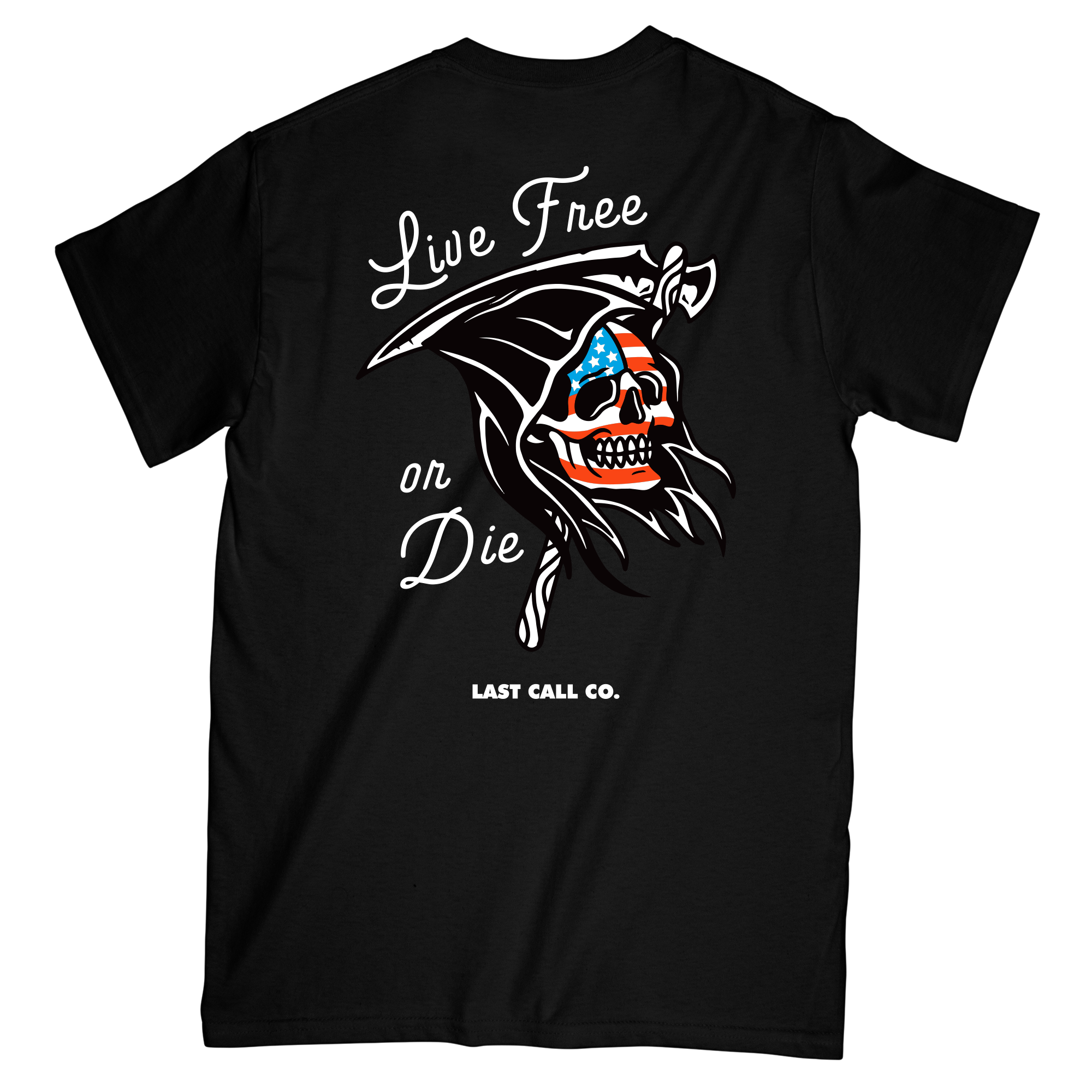 Last Call Co. Men's Live Free T-shirt