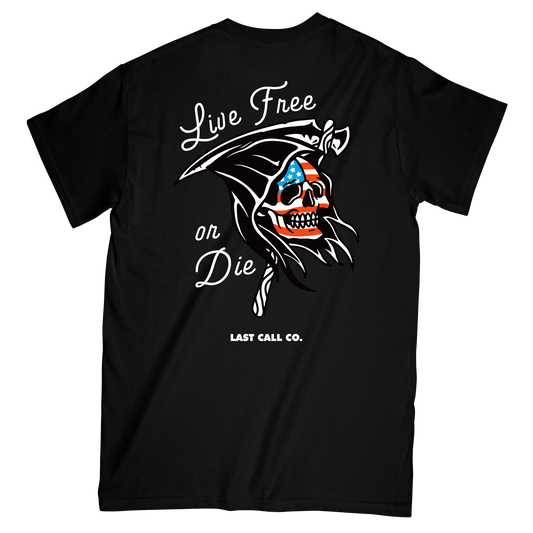 Last Call Co. Men's Live Free T-shirt