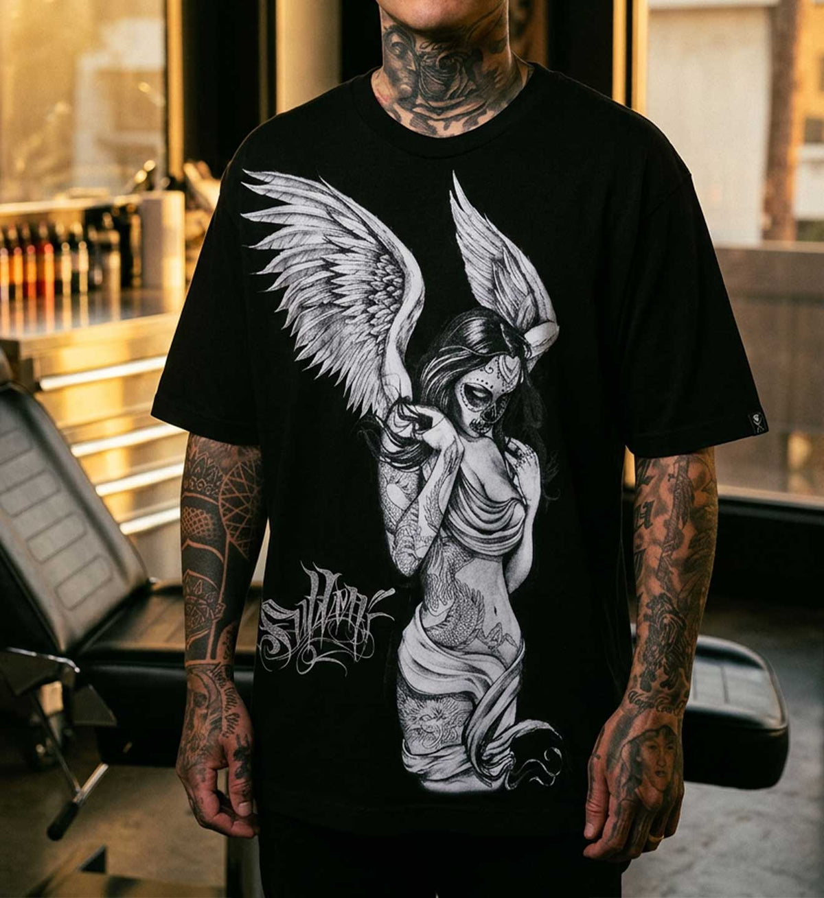 Sullen Men's Fallen Angel "1 TON" Tee