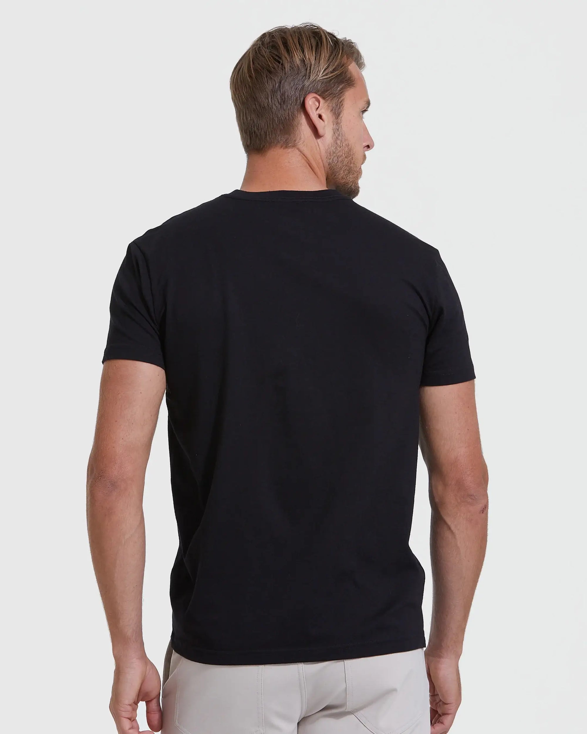 True Classic Men's Short Sleeve T-Shirt | V-Neck