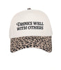 Katydid Women's Drinks Well With Others Vintage Trucker Hat