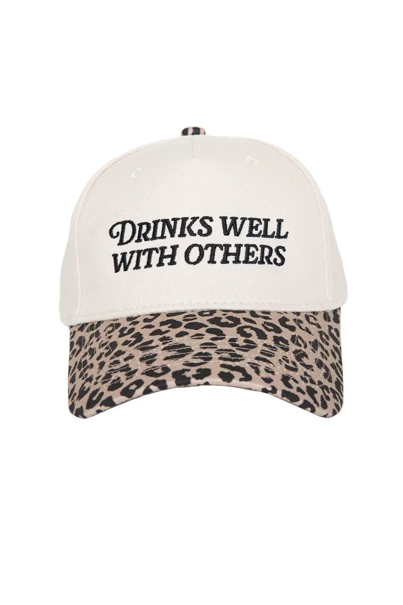 Katydid Women's Drinks Well With Others Vintage Trucker Hat