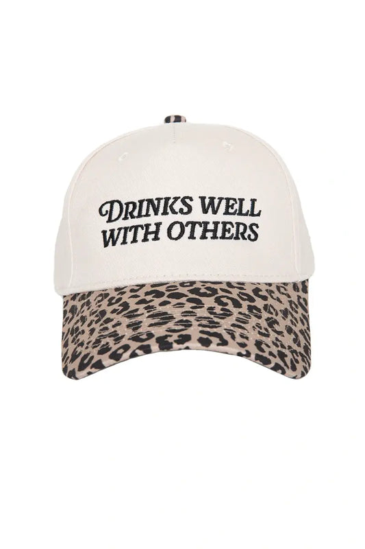 Katydid Women's Drinks Well With Others Vintage Trucker Hat
