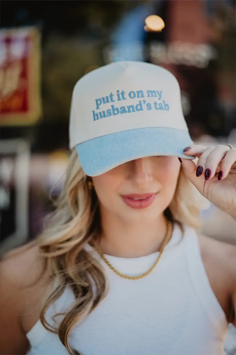Katydid Women's Put It On My Husband's Tab Two-Toned Vintage Hat