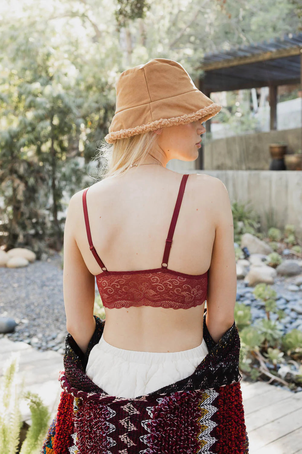 Velvet and Lace Bralette