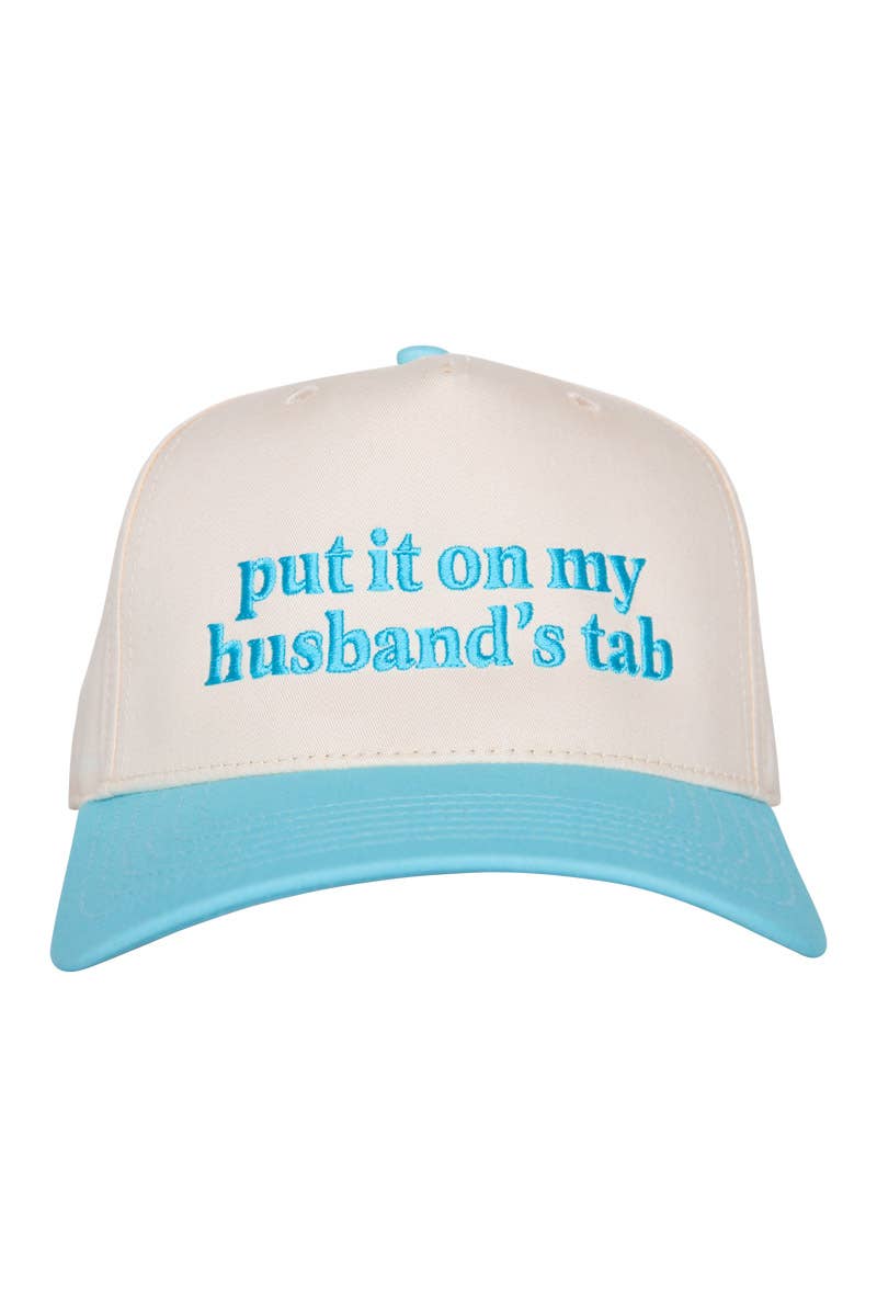 Katydid Women's Put It On My Husband's Tab Two-Toned Vintage Hat