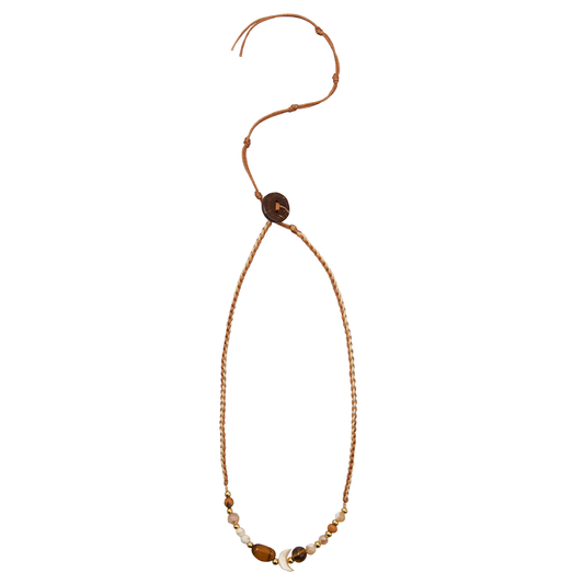 Lotus and Luna Solstice Eclipse Necklace