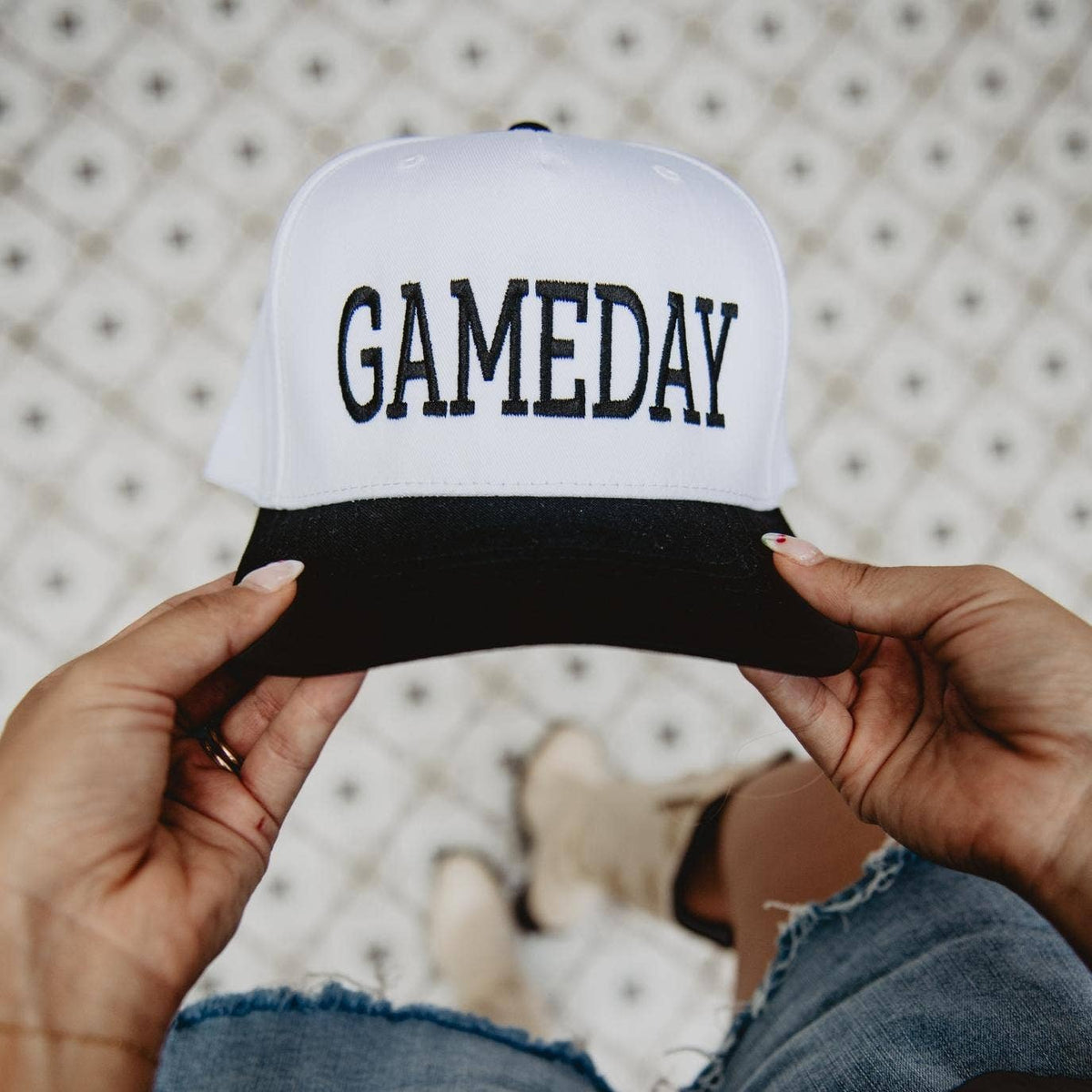 Katydid GAMEDAY Two-Toned Vintage Hat