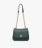 Jen & Co. Lottie Twist Lock Crossbody Bag – Chain Strap
