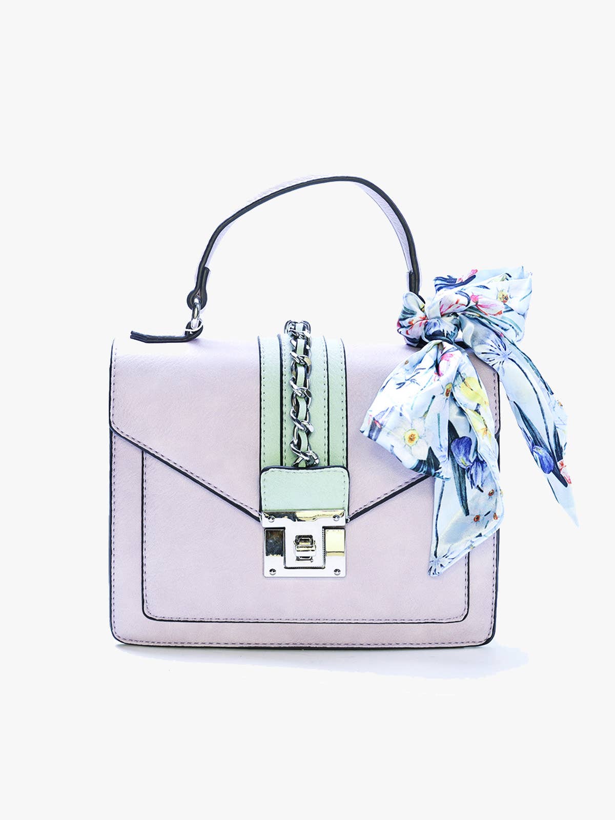 Jen & Co. Toni Two-Tone Scarf Crossbody