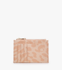 Jen & Co. Sia Zip Card Holder Wallet – Compact Vegan Leather