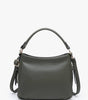 Jen & Co. Amari Structured Satchel w/ Dual Side Pockets