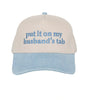 Katydid Women's Put It On My Husband's Tab Two-Toned Vintage Hat