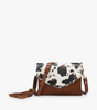 Jen & Co. Sloane Flapover Crossbody w/ Whipstitch and Tassel