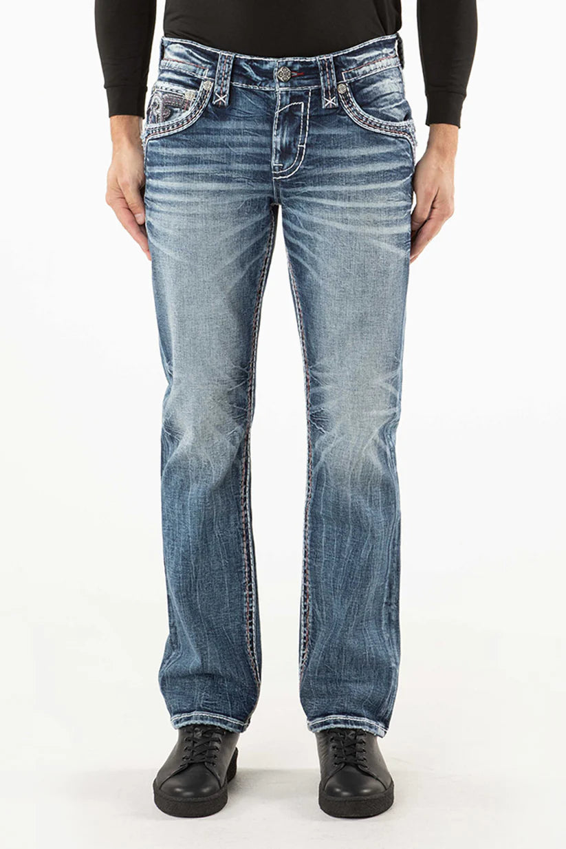 Rock Revival Men's Jaysen Straight Jeans