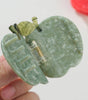 Adorro Red & Green Apple Claw Clip