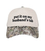 Katydid Women's Put It On My Husband's Tab Two-Toned Vintage Hat
