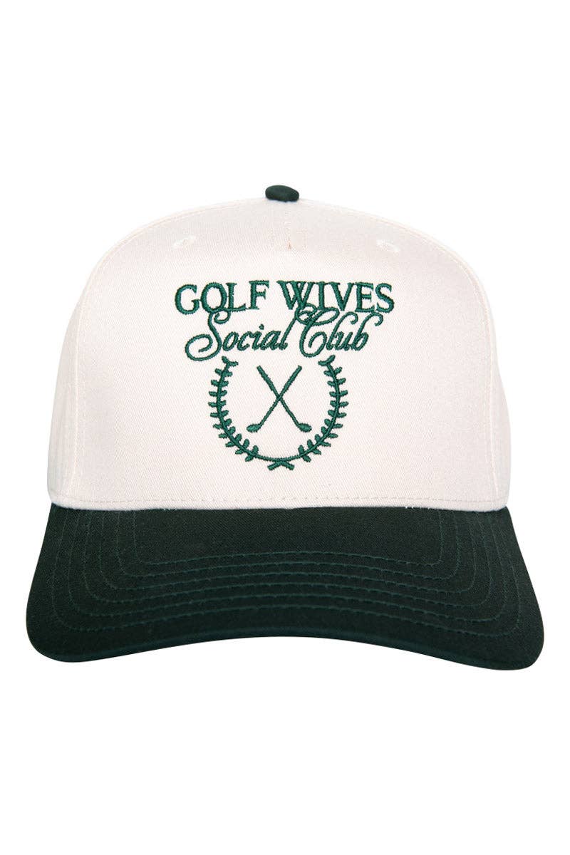 Katydid Golf Wives Social Club Two-Toned Fitted Hat