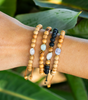 Lotus and Luna Sacred Insight Intention Bracelet