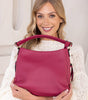 Jen & Co. Amari Structured Satchel w/ Dual Side Pockets