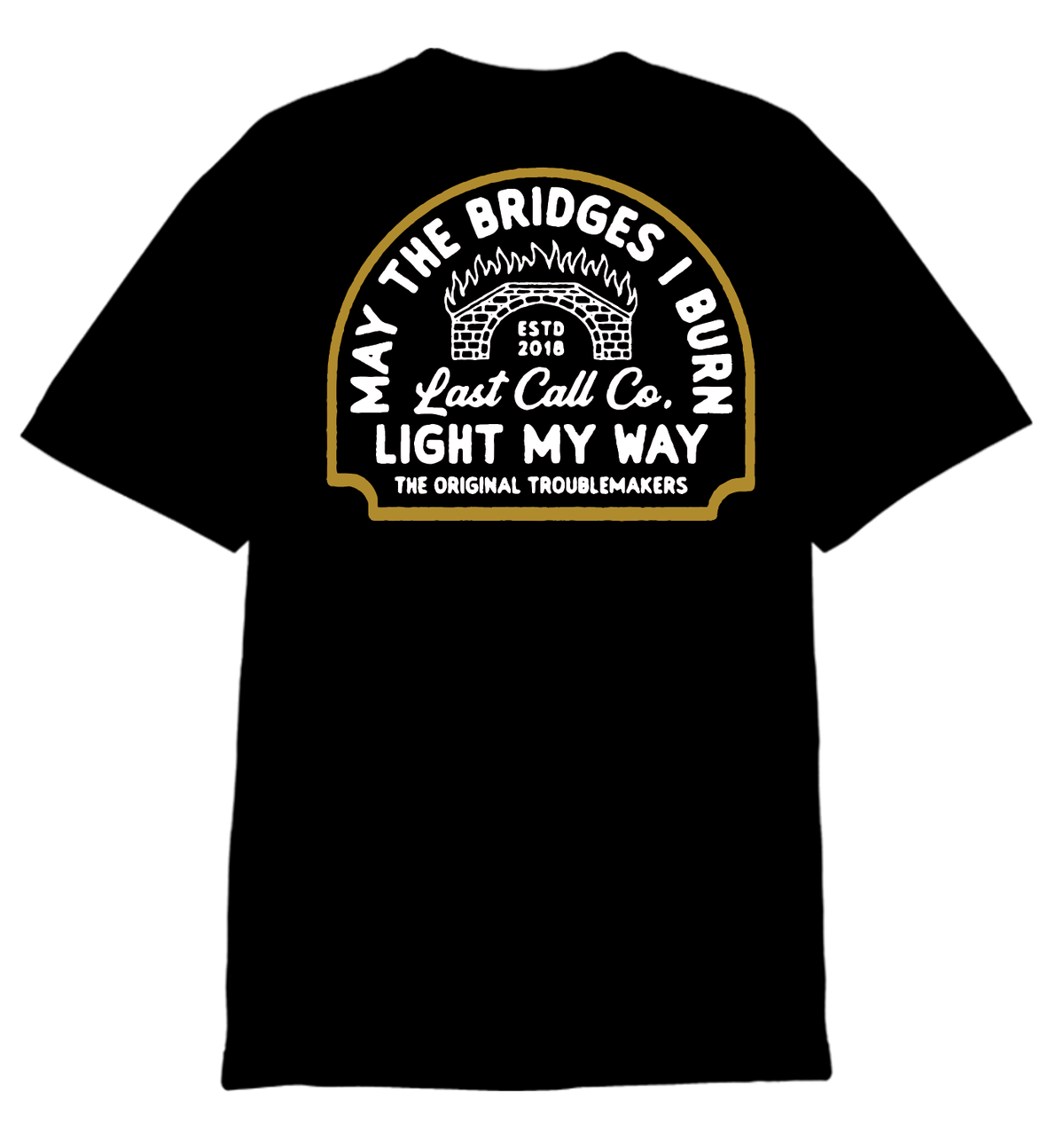 Last Call Co. Men's Burn Badge Tee