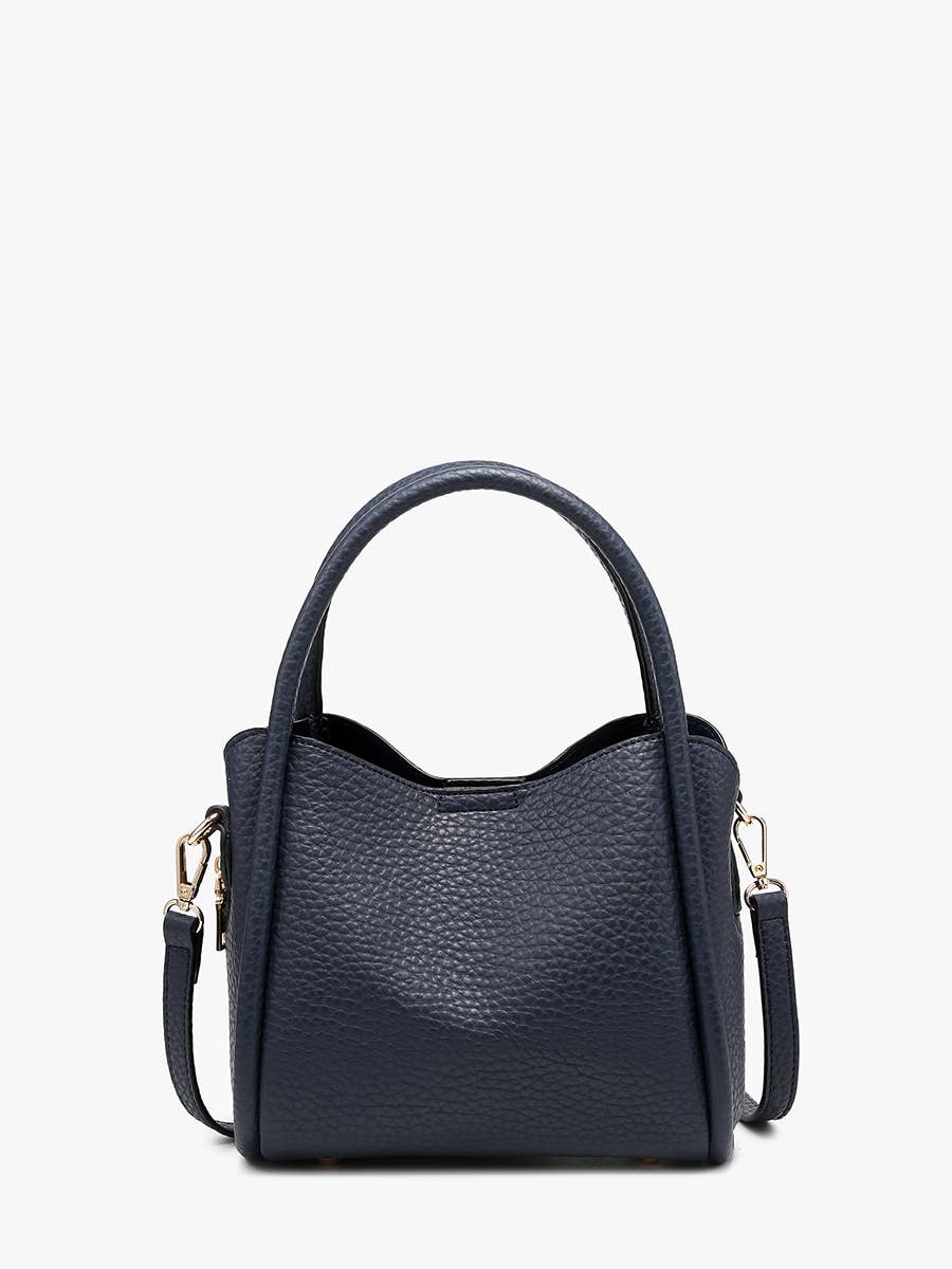 Jen & Co. Ruby 3-Compartment Satchel w/ Dual Handles