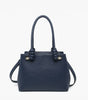Jen & Co. Blair Classic Satchel Bag – Knotted Handles & Strap