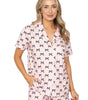 Katydid Mini Coquette Bows Valentine's Loungewear Set