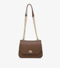 Jen & Co. Lottie Twist Lock Crossbody Bag – Chain Strap