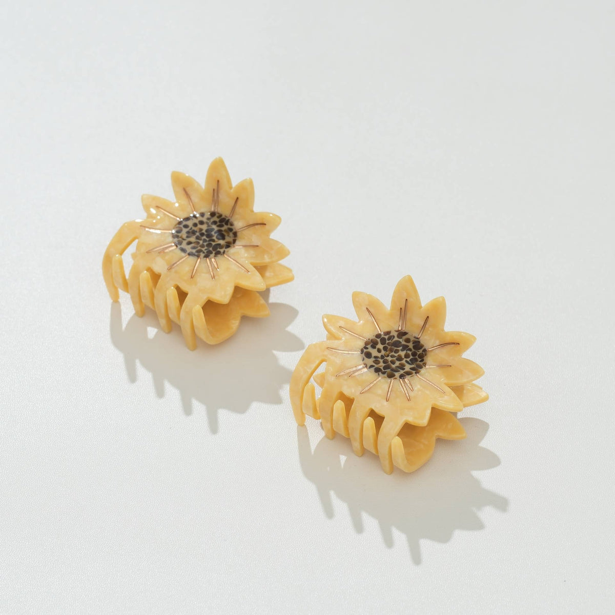 Adorro Sunflower Claw Clip