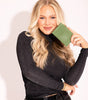 Jen & Co. Sia Zip Card Holder Wallet – Compact Vegan Leather