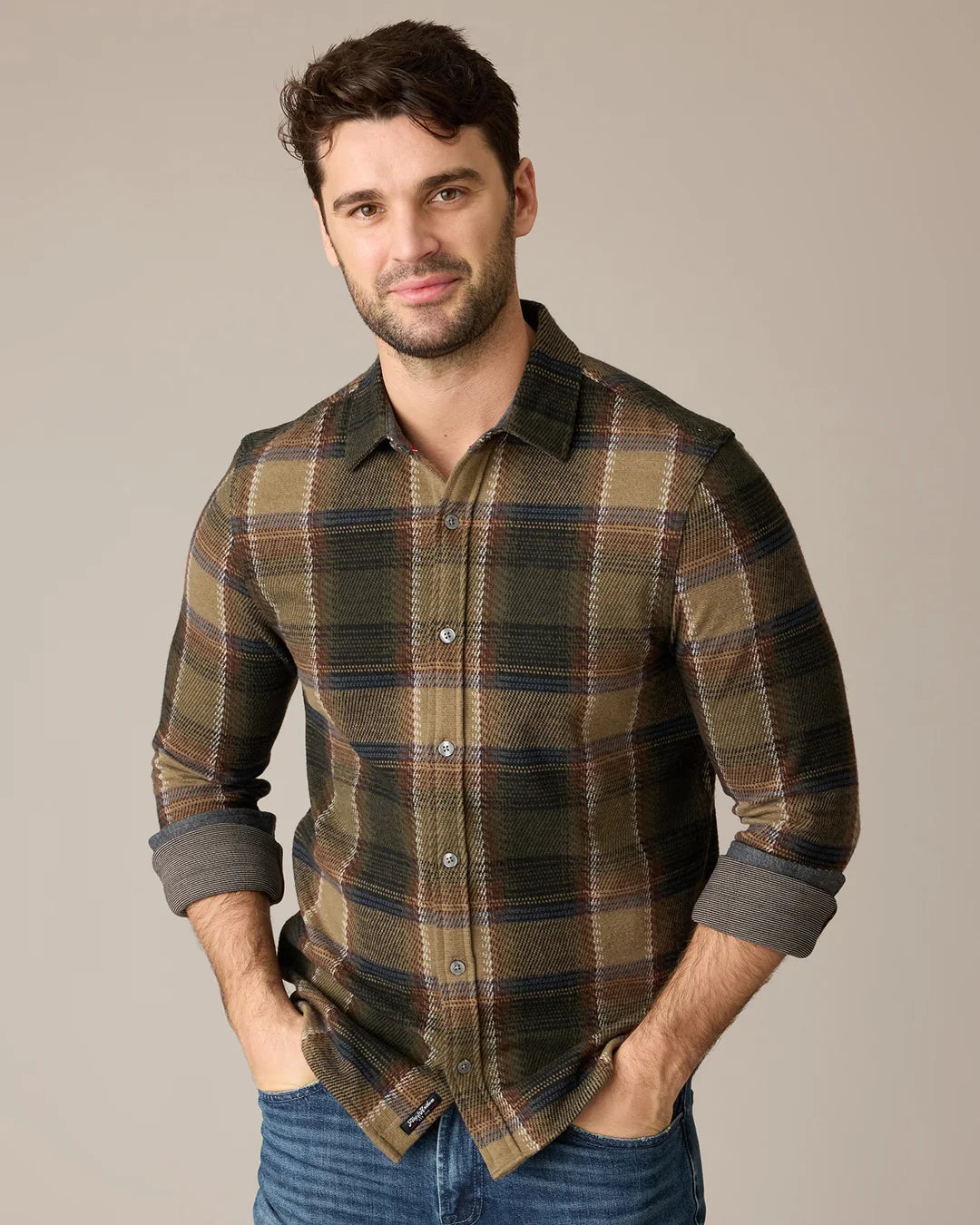 Flag and Anthem Crowley Hero Knit Flannel L/S Shirt