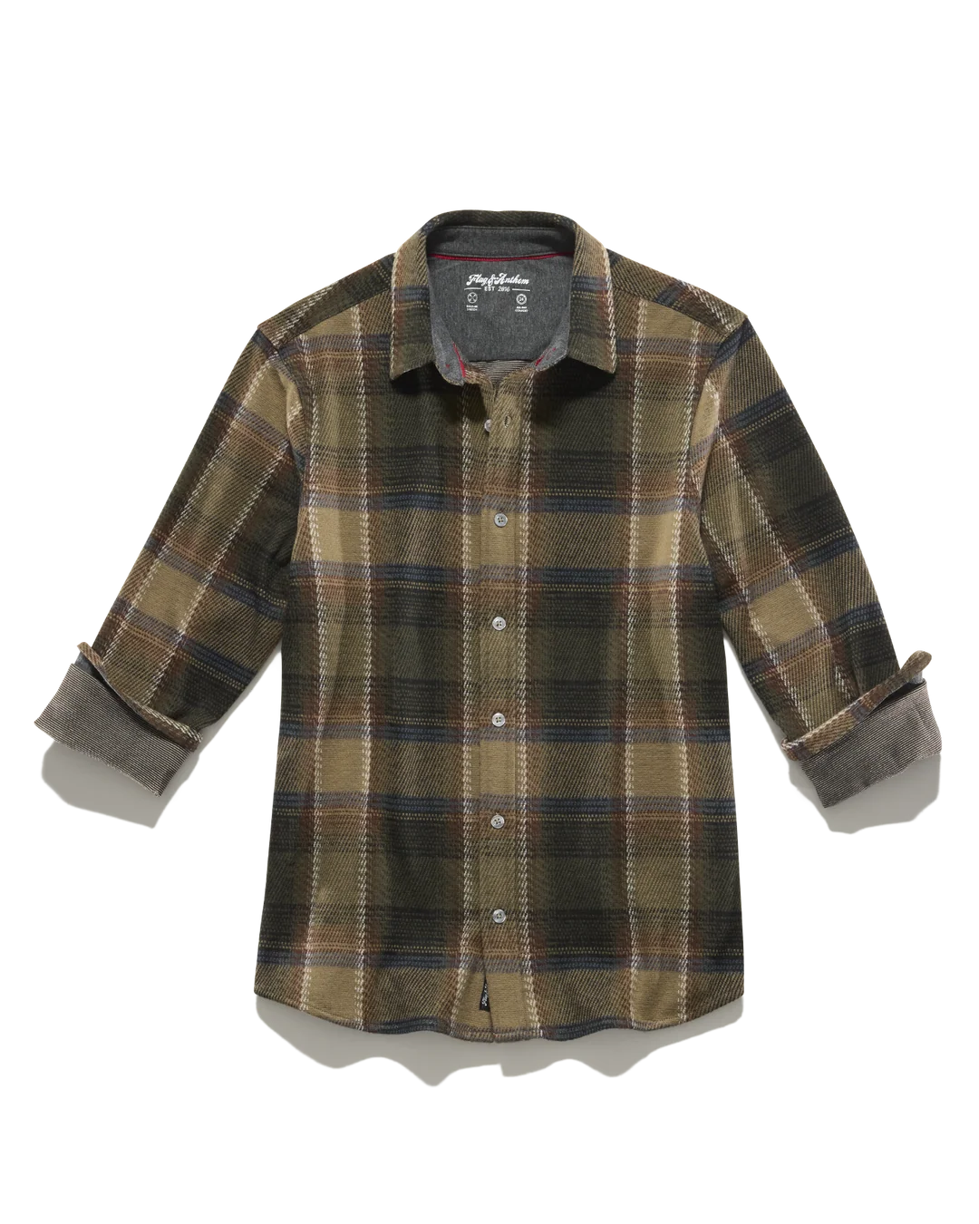 Flag and Anthem Crowley Hero Knit Flannel L/S Shirt